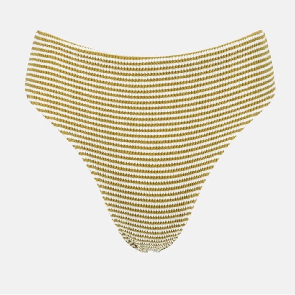 Rhythm High Waist Ribbed Bikini Bottom - Picture 3 of 9